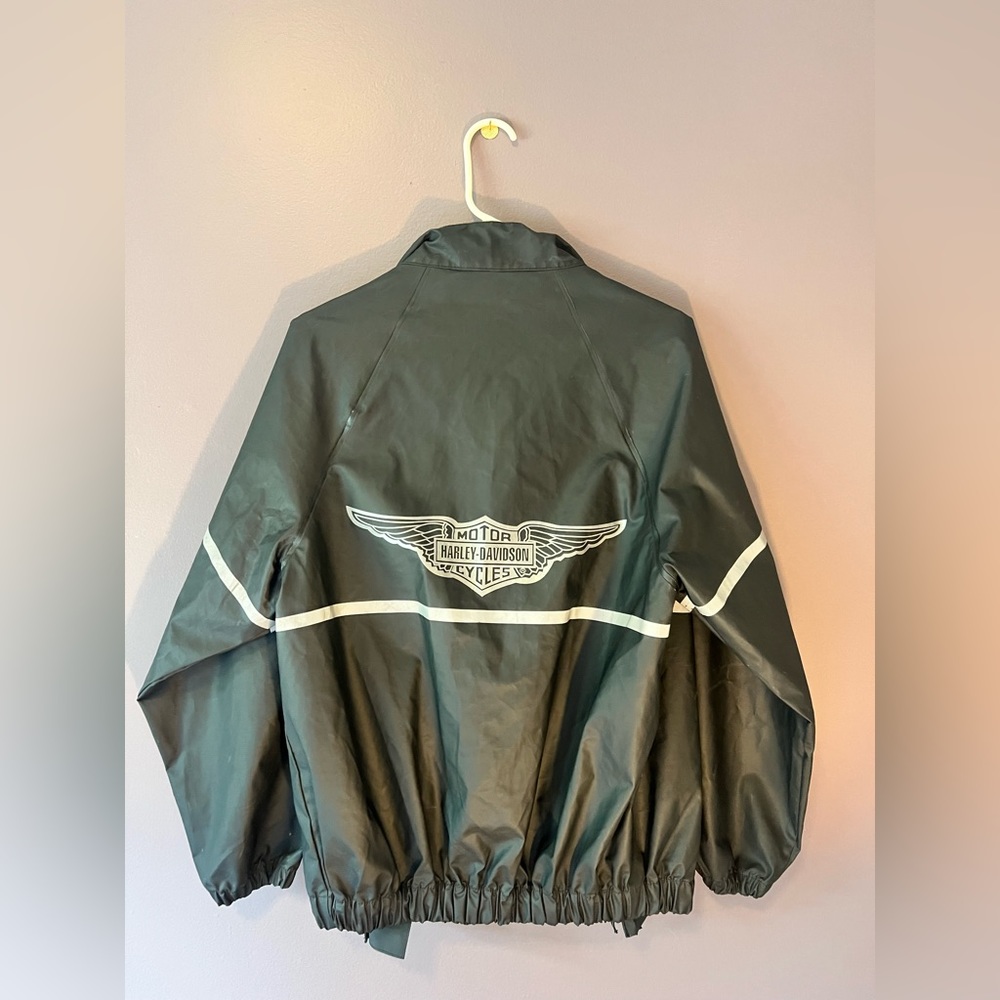 Vintage Harley Davidson rain jacket